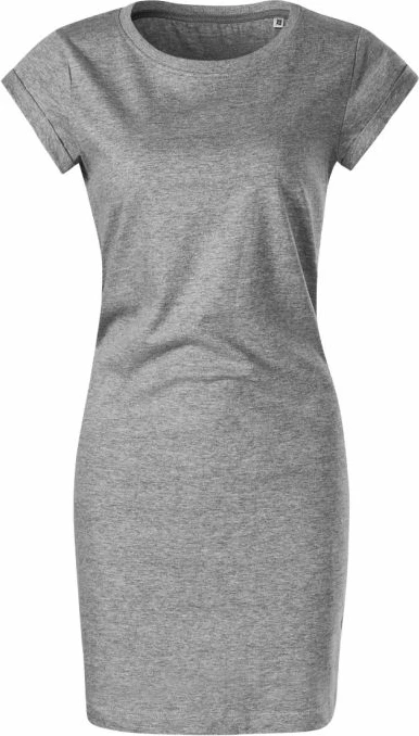 Obleka Malfini za ženske, siva