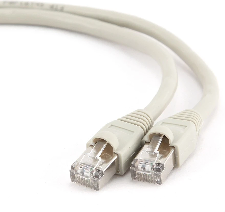 Kabel omrežja, Cat6 Gembird PP6U, 0,5 m, bel