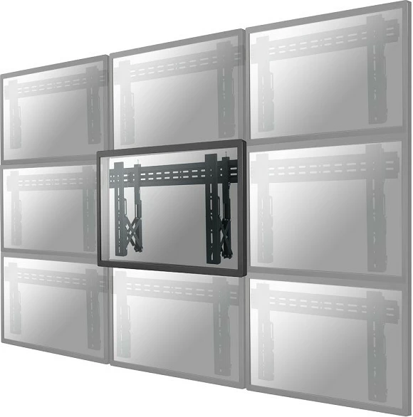 Nosilec za video wall za TV/monitor 32–75 palcev, Neomounts LED-VW1000BLACK, črn