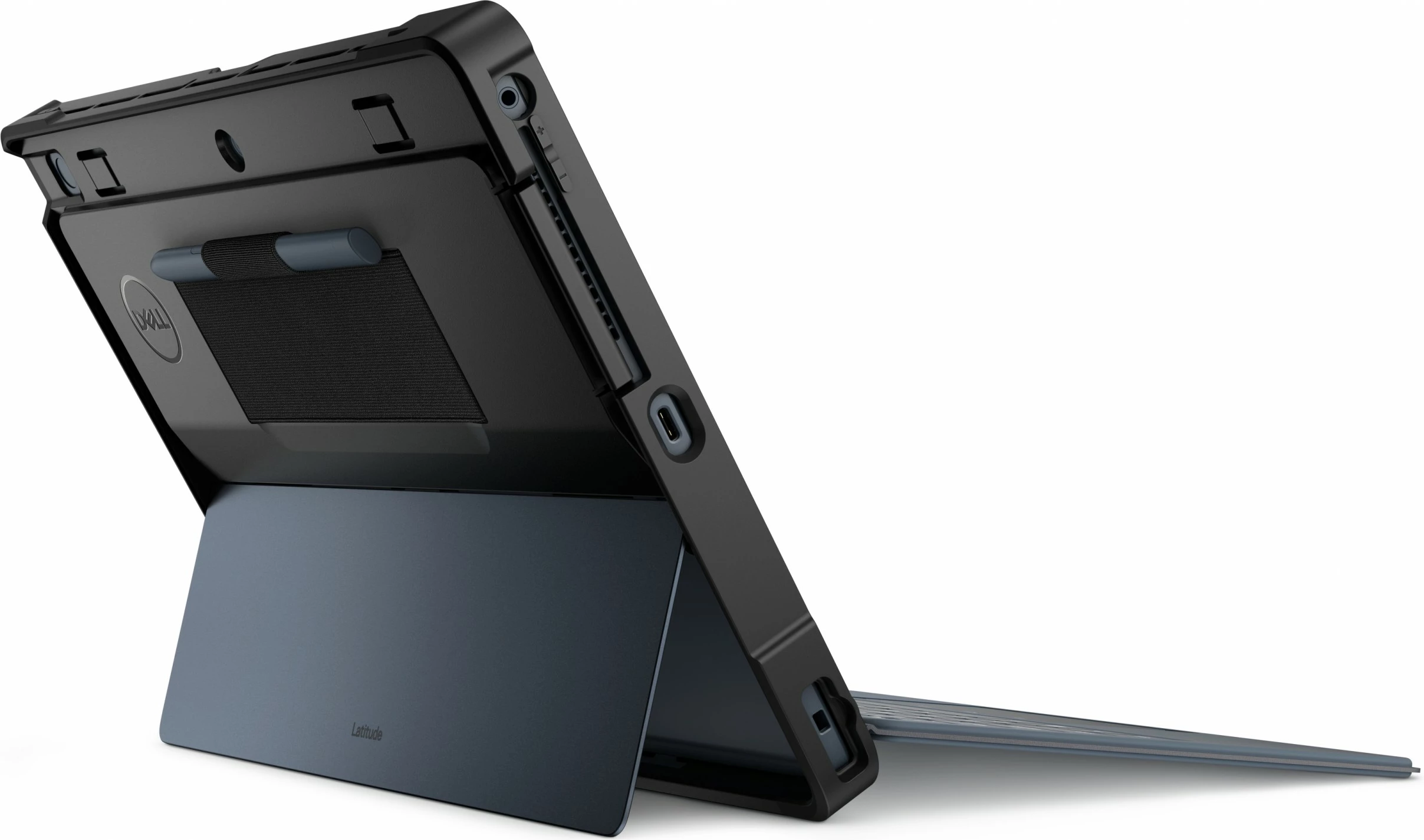 Zaščitni ovitek Dell EcoLoop za Latitude 7350 Detachable, TPU, črn