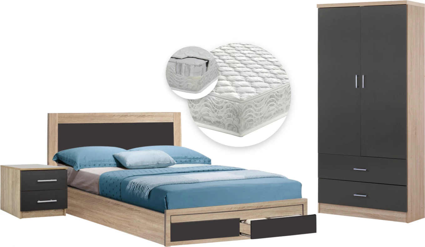 Študentski set spalnice 4 kosi FH11319