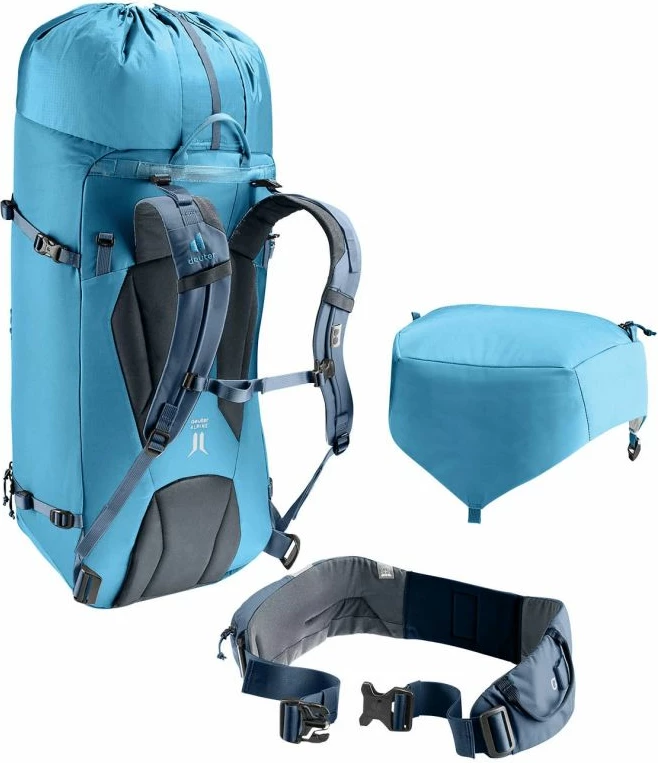 Plezalski nahrbtnik Guide 44+8, Deuter, moder