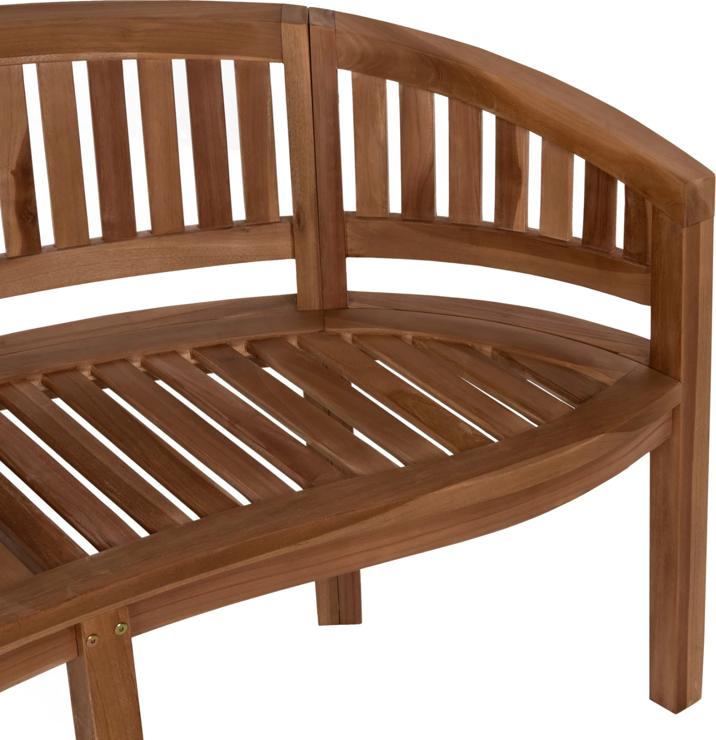 Klop 2-sedežna CAPO FH9539 iz tikovine v naravni barvi 149x59x86Hcm