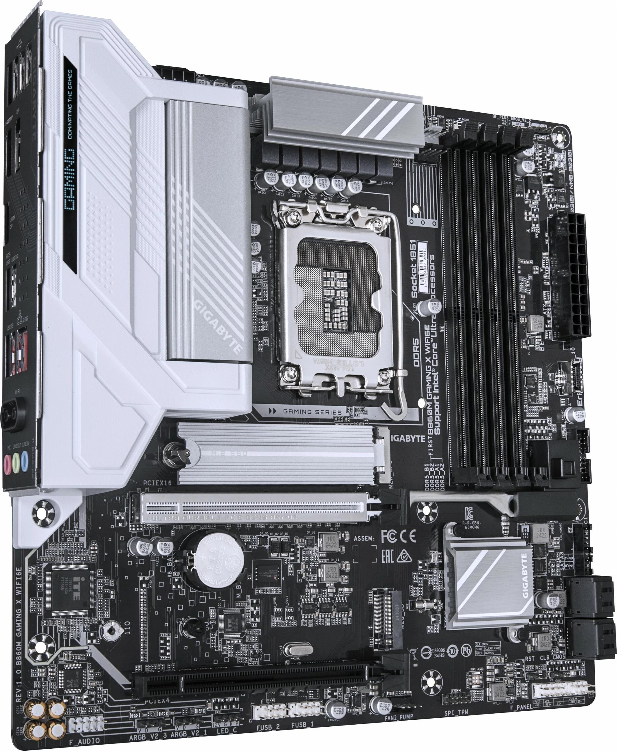 Matična plošča Gigabyte B860M GAMING X, LGA1851, WiFi6E