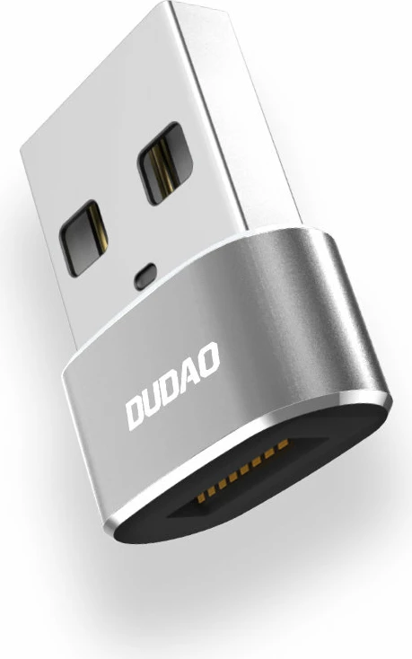 Adapter USB-C na USB-A Dudao L16AC, črn