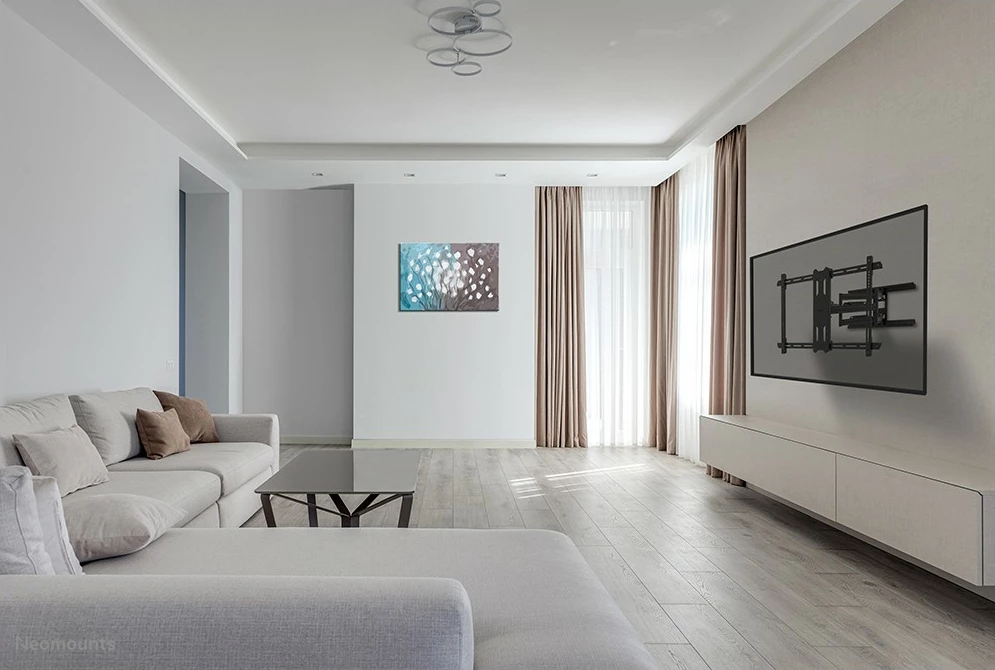 Stenski nosilec za TV 43"–86", Neomounts Newstar, črn