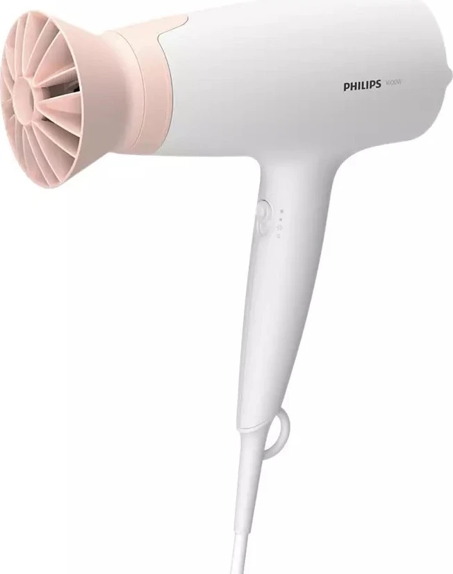 Sušilec za lase, Philips BHD300/00, bel-roza