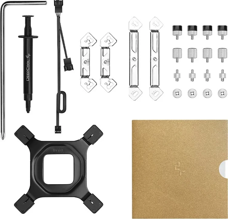 Zračevalnik procesorja DEEPCOOL AK620, 12 cm, črn