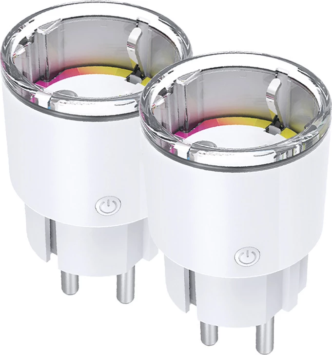 Pametna vtičnica ZigBee, Gosund EP2-Z, set 2 kosa, 10A, bela