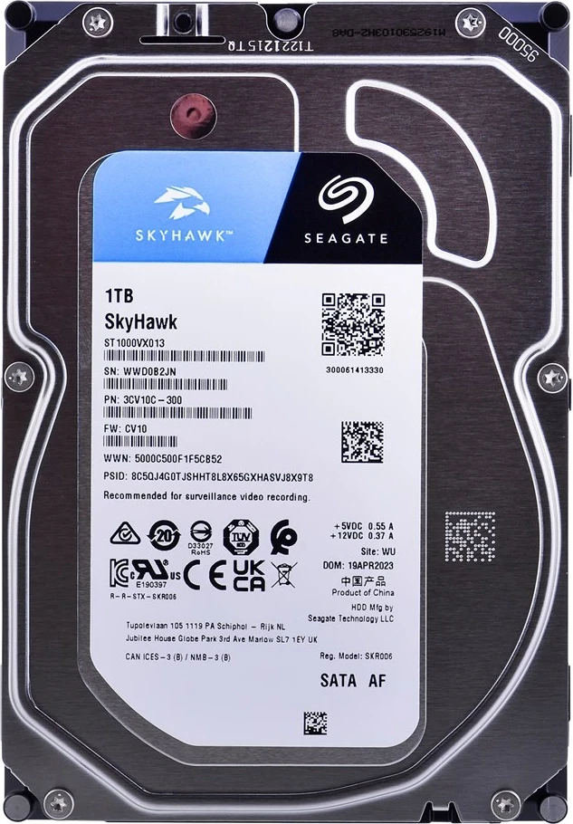 Trdi disk 3,5" Seagate SkyHawk, Serial ATA III, 1 TB