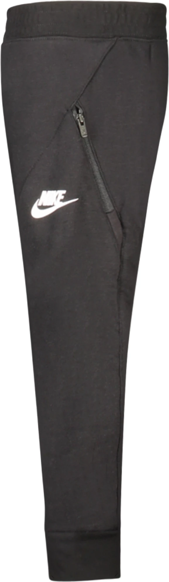 Dolge športne hlače za fante NIKE, črne