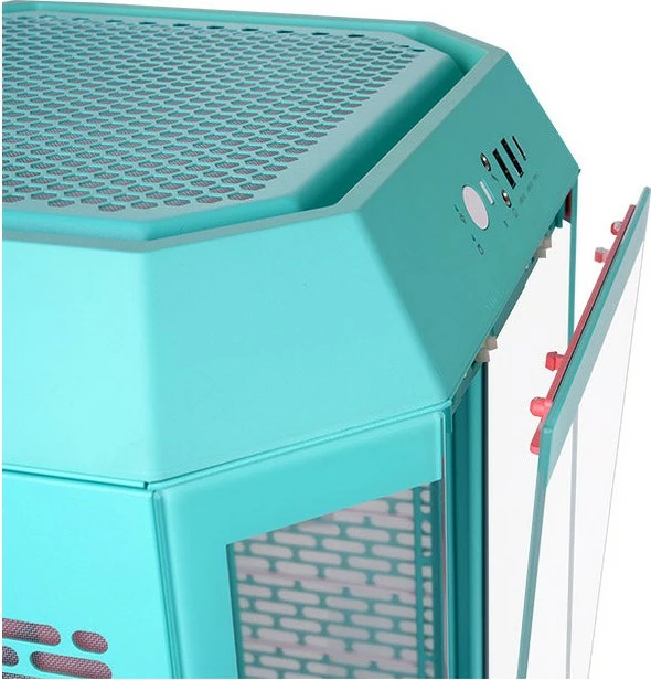 Mini Tower ohišje, Thermaltake The Tower 250, mint/roza