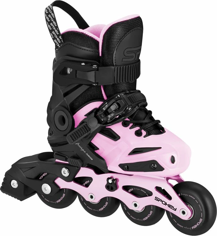 Otroški rolki Spokey, črno/rožnati