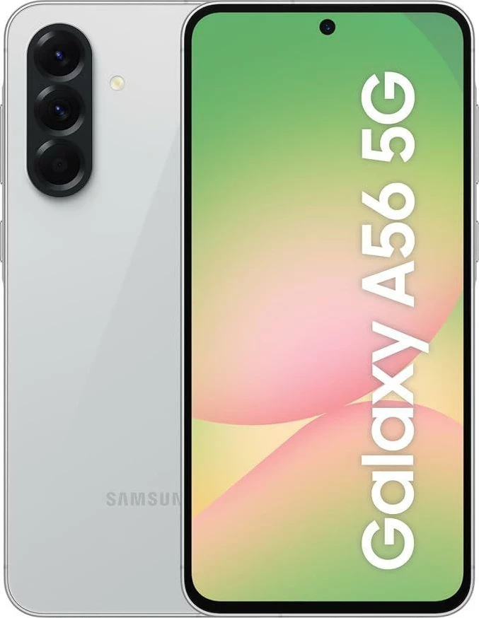 Pametni telefon Samsung Galaxy A56, 6,7", 8+256GB, 5G, svetlo siva