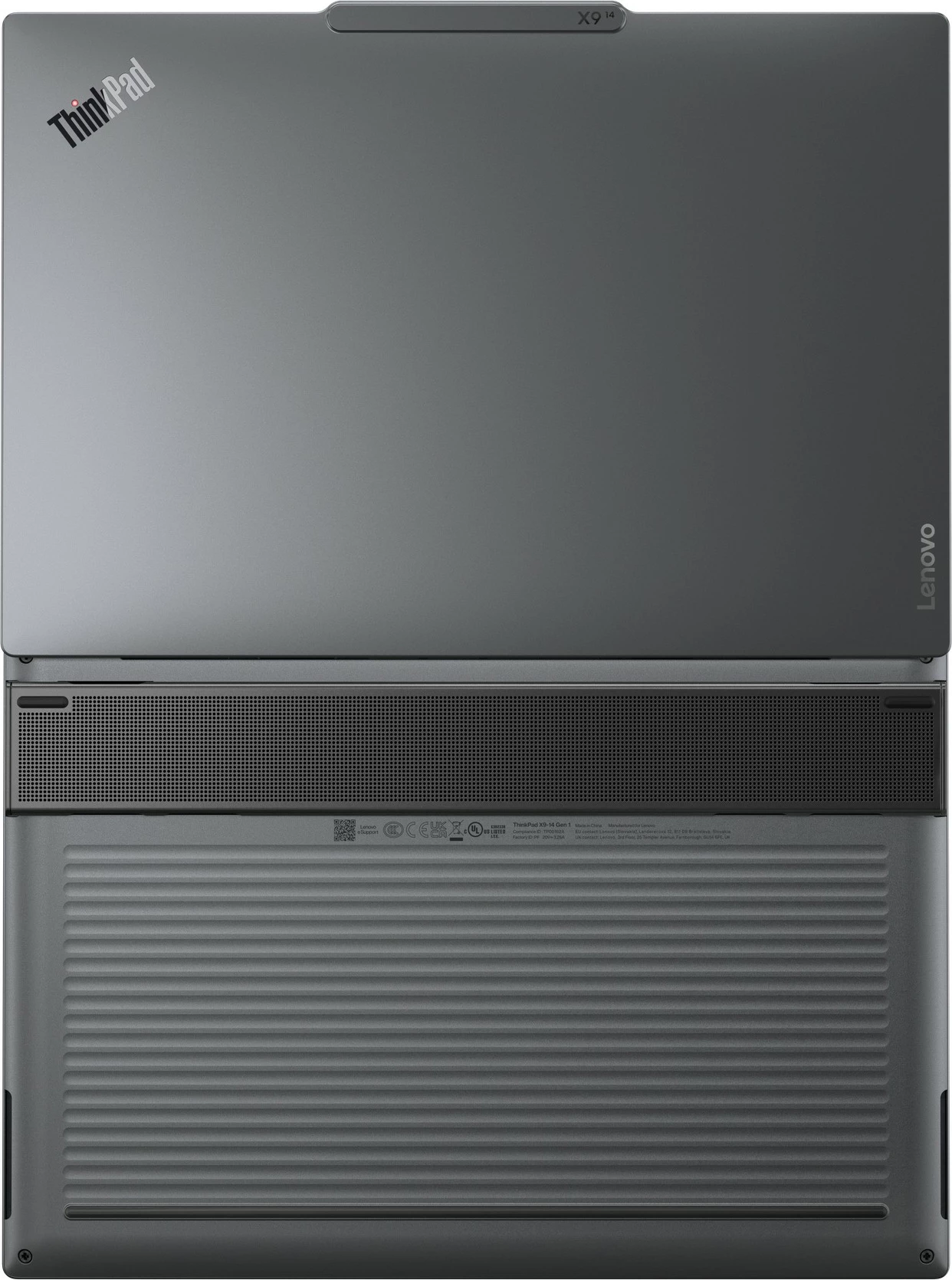 Prenosnik Lenovo ThinkPad X9-14 Gen 1 Copilot+ PC, Intel Core Ultra 5, 32 GB RAM, 512 GB SSD, 14 in, siv