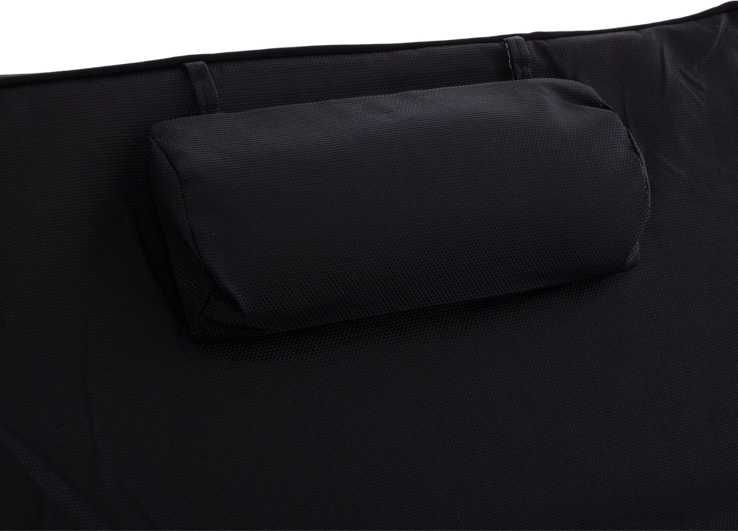 Blazina za ležalnik iz textilena 600gr/m2 2x1 črna FH11237.05T 194x70x11 cm