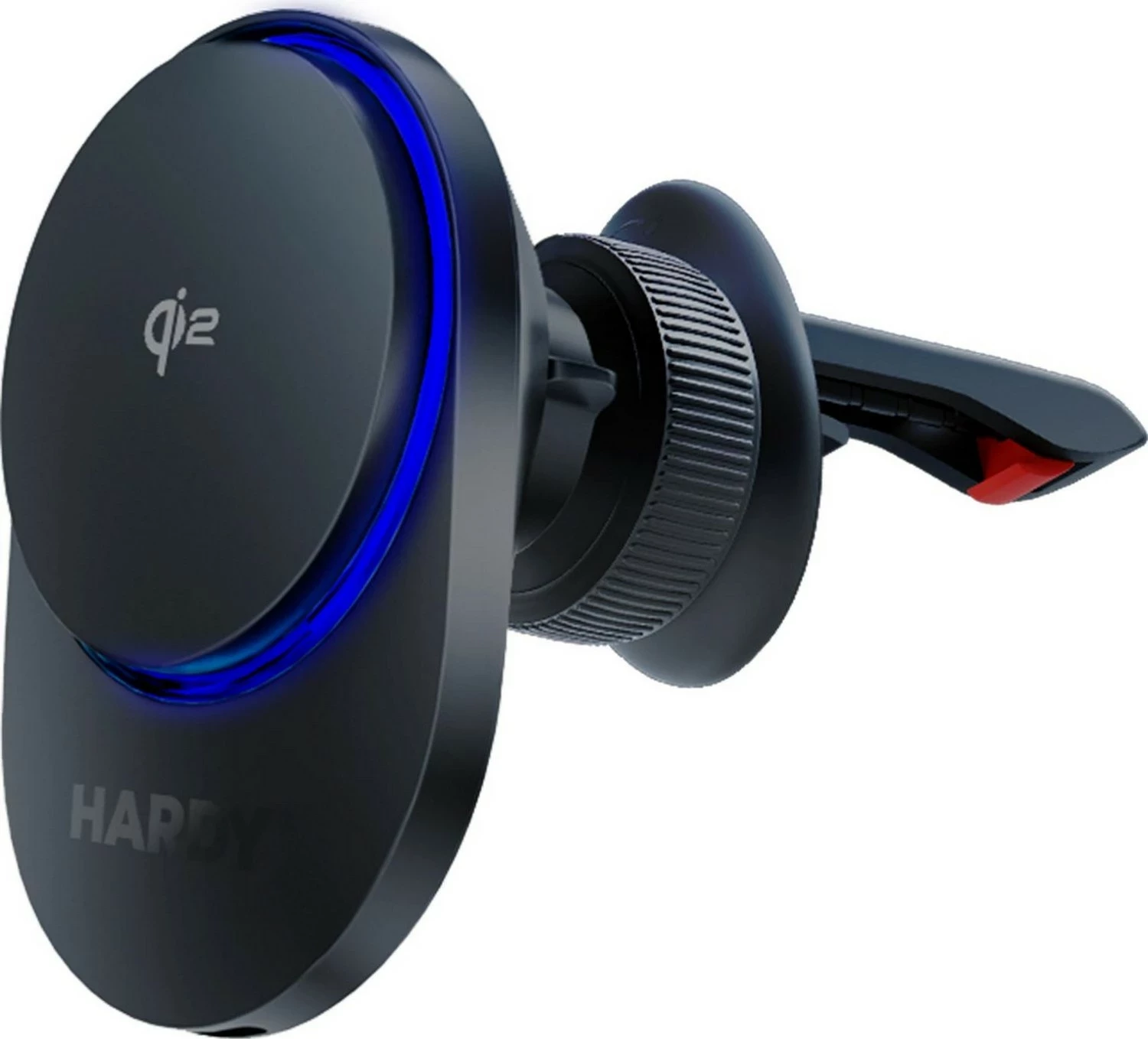 Brezžični avto polnilec 3MK Hardy AeroCharger 15W, MagSafe, Qi2, črn