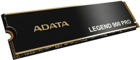 SSD LEGEND 900Pro Adata, 4TB, M.2 2280, PCIe 4.0, črn z zlatimi detajli