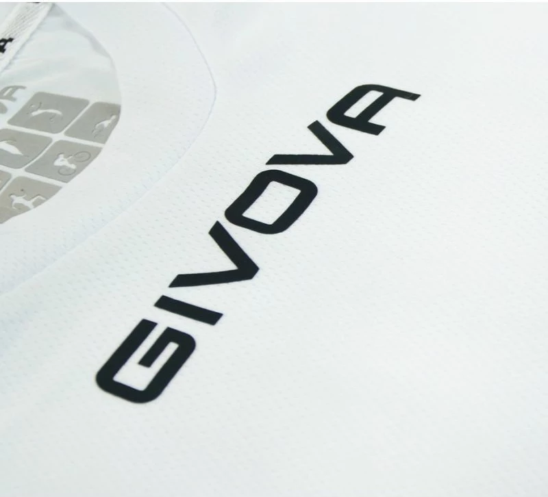 Nogometna majica za moške in otroke Givova, bela