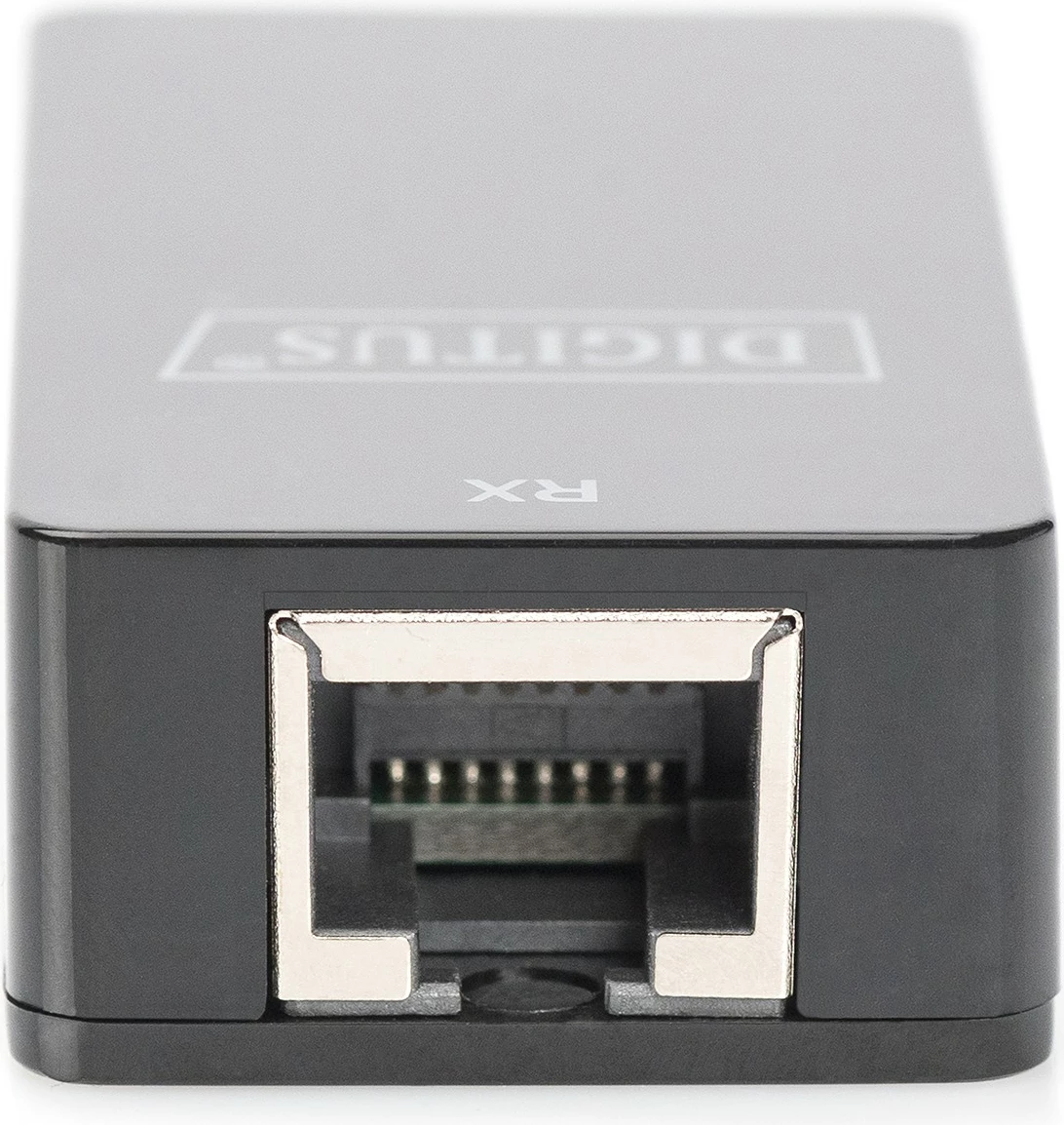 Podaljšek USB Digitus, 45 m, črn