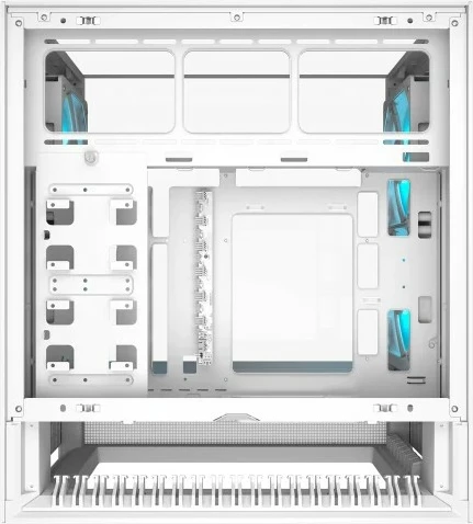 Računalniško ohišje midi tower, ARGB, belo, Cougar OmnyX