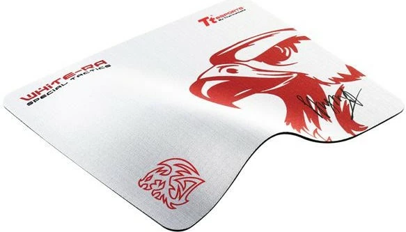 Mauspad Thermaltake TteSPORTS White-Ra, 360x300 mm, bel