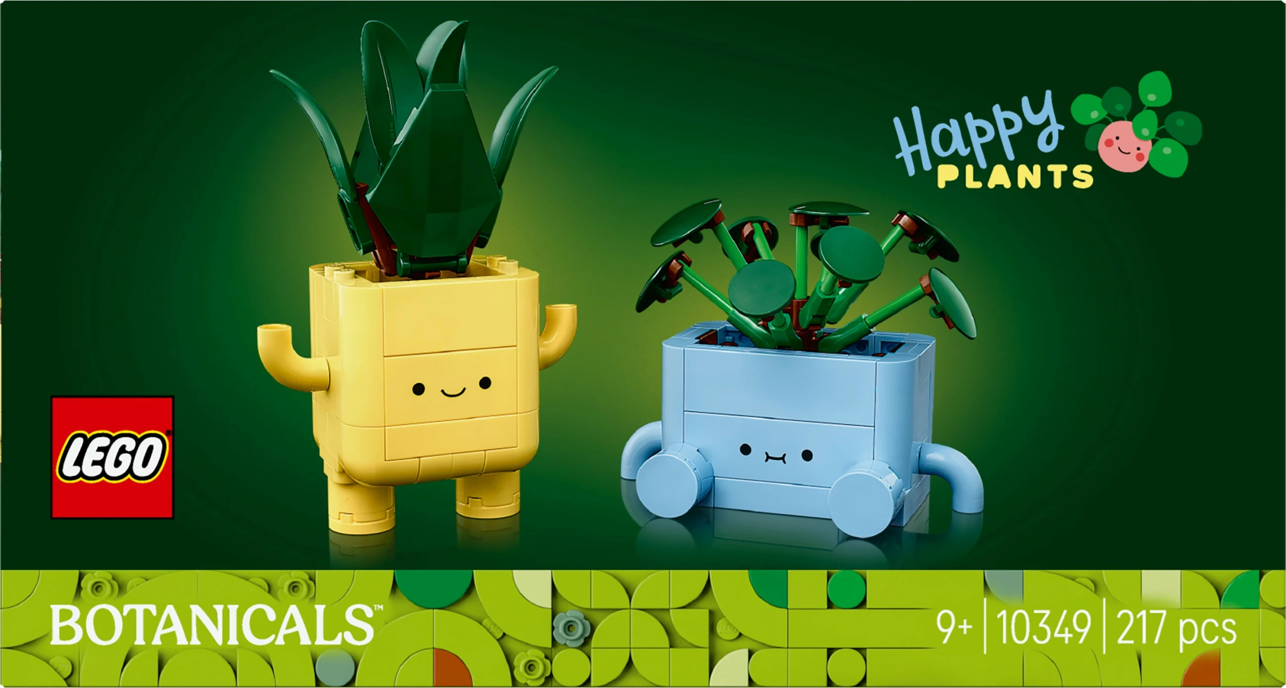 Komplet za sestavljanje dekorativnih rastlin LEGO Botanicals 10349, 217 kosov, večbarven