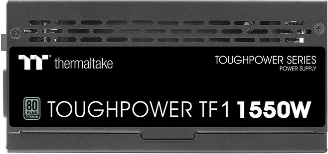 Visokozmogljiv napajalnik Thermaltake Toughpower TF1 1550W, 80 PLUS Platinum, modularen, črn
