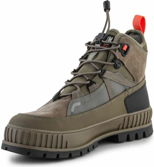 Visoki čevlji, nepremočljivi Palladium Pallashock TravelWp+ za moške in ženske, zeleni