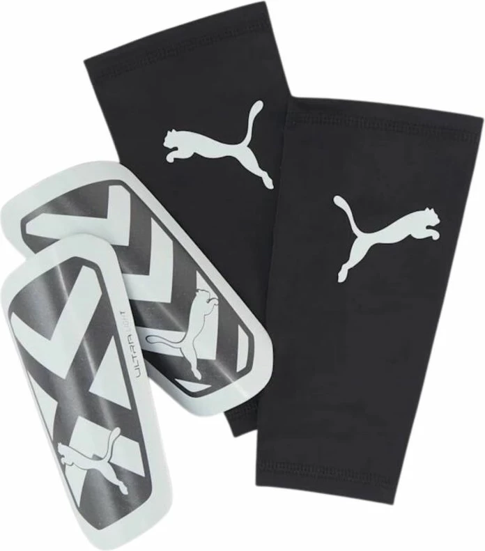 Varovala za golenj Ultra Light Sleeve 30873 Puma, moška, bela in črna