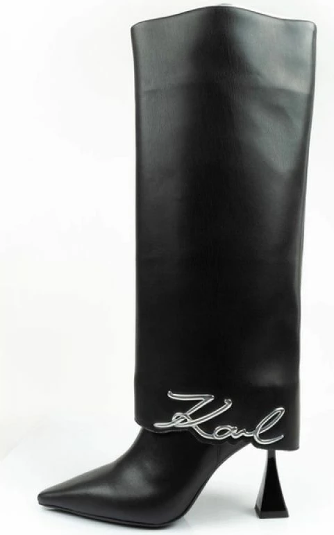 Čizme Karl Lagerfeld, ženske, črne