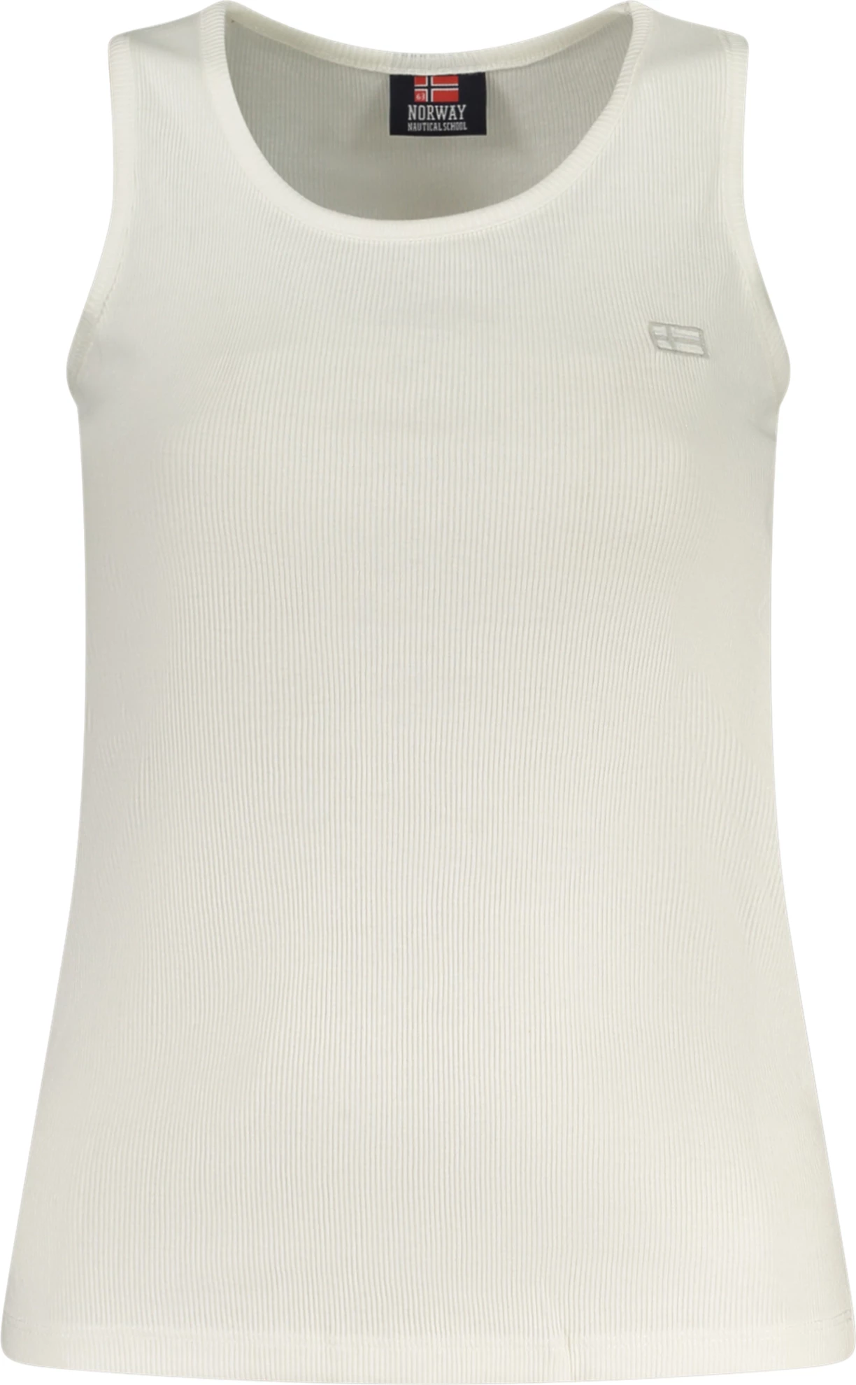 Majica za ženske Tank Top, bela, NORWAY 1963