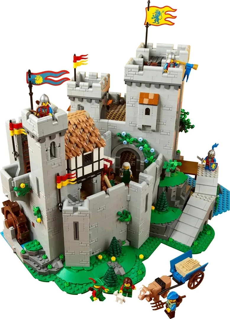 Model gradu Lion Knights' Castle, komplet LEGO ICONS 10305