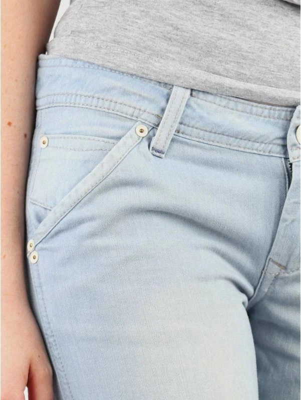 Jeans hlače za ženske, bele Wrangler W214LM068