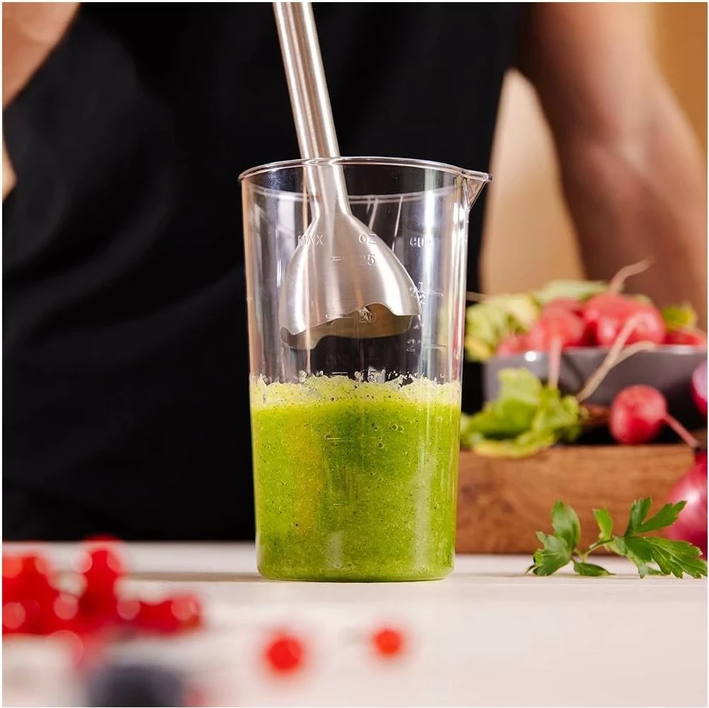 Ročni mešalnik Power Pulsar Cream&Crush Cecotec, 2300 W, 9 hitrosti, črn