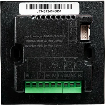 Pametni termostat Shelly PbS LinkedGo ST802-B, Wi‑Fi, Bluetooth, črn