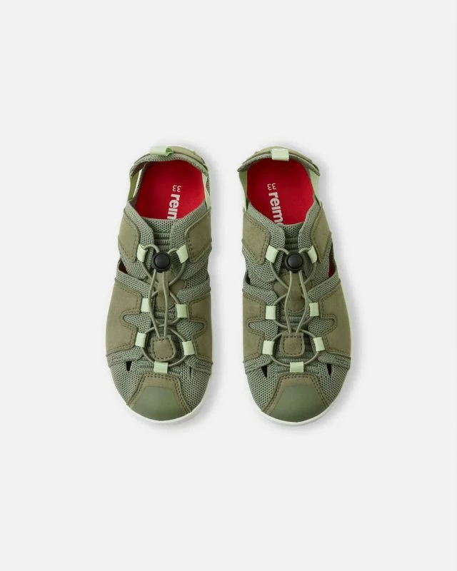 Otroške sandale Reima, zelene