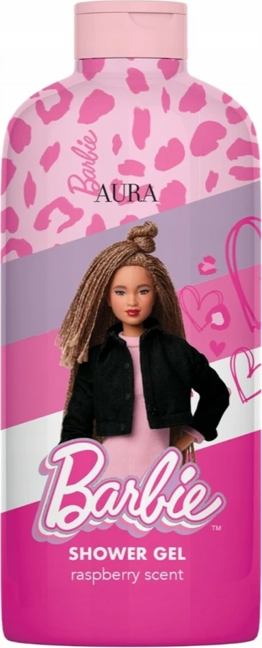 Tuš gel z aromo malin, Aura Barbie, 200 ml