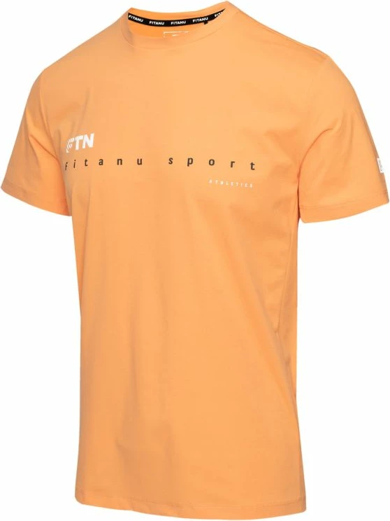 Športna majica Fitanu za moške, oranžna