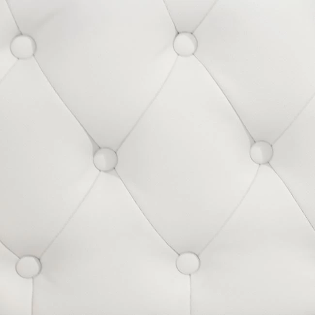 Sofa Chesterfield, bela, z desnim naslonom, Niovi FH3008.02, 190x61x84 cm