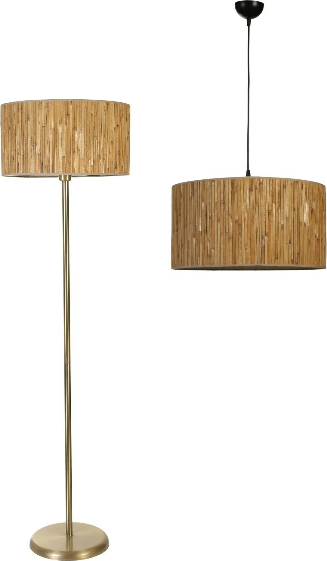 Set stropne in talne svetilke, bež, Opviq, 8873-7