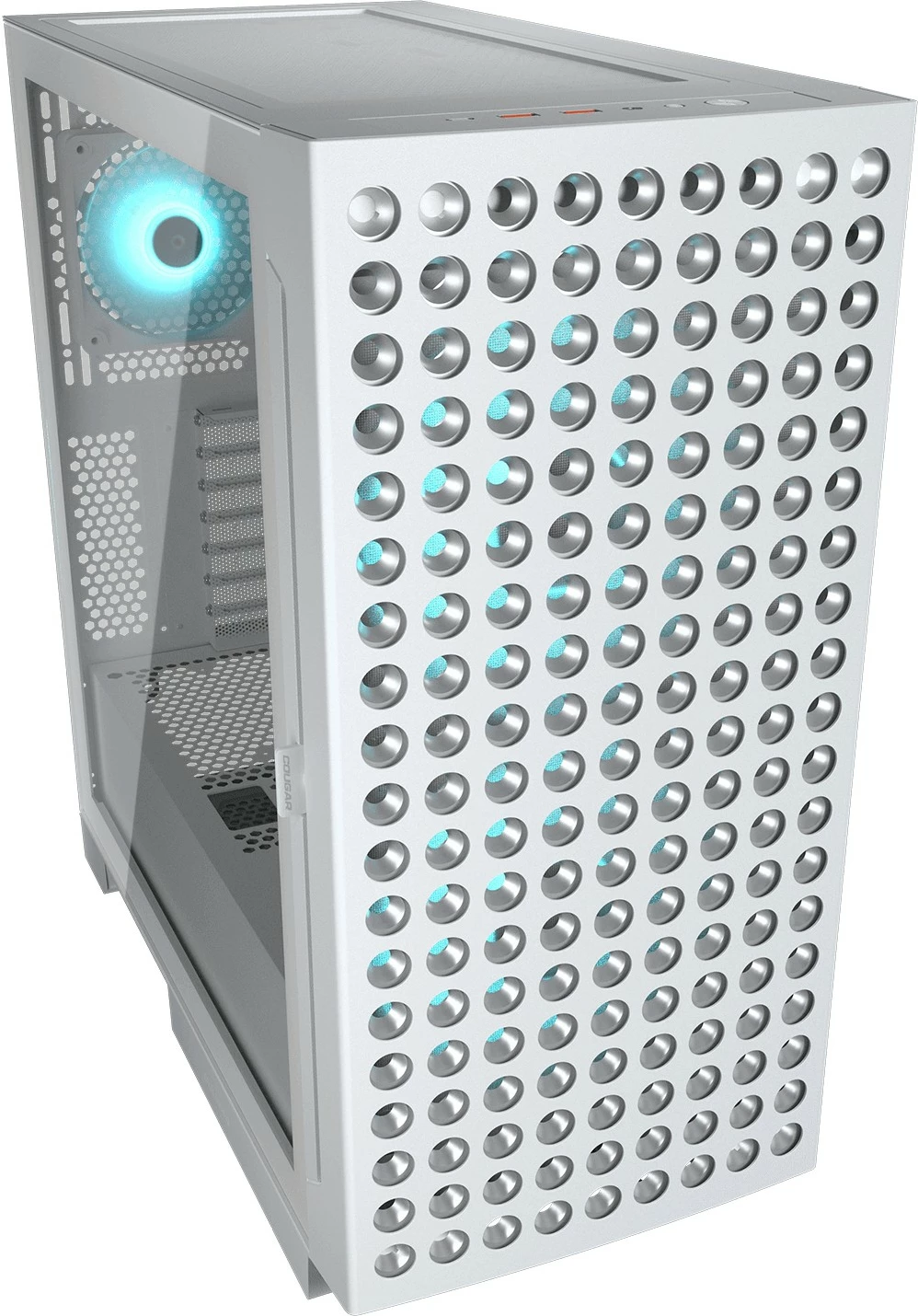 Računalniško ohišje Cougar Airface ECO midi, ARGB, belo