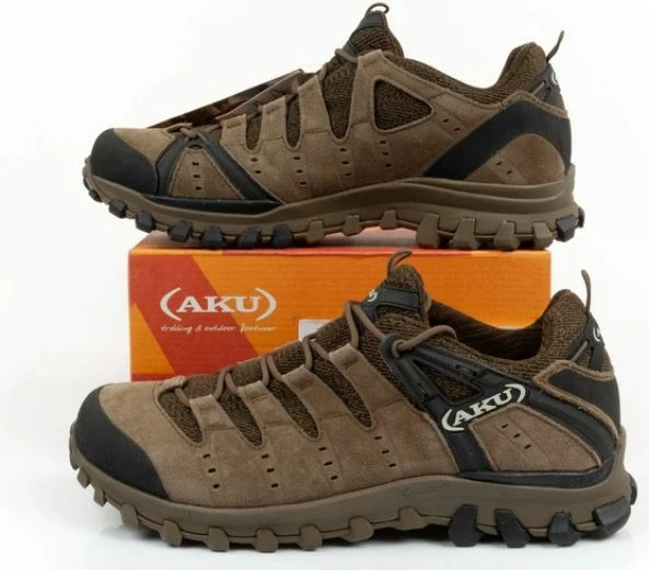 Gorski tekaški copati Aku, rjavi - moški