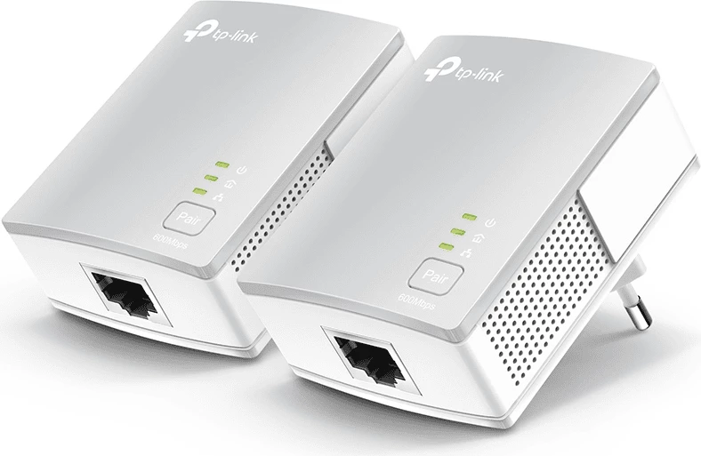 Powerline komplet AV600 600 Mbps, TP-Link TL-PA4010KIT, bel, multipack