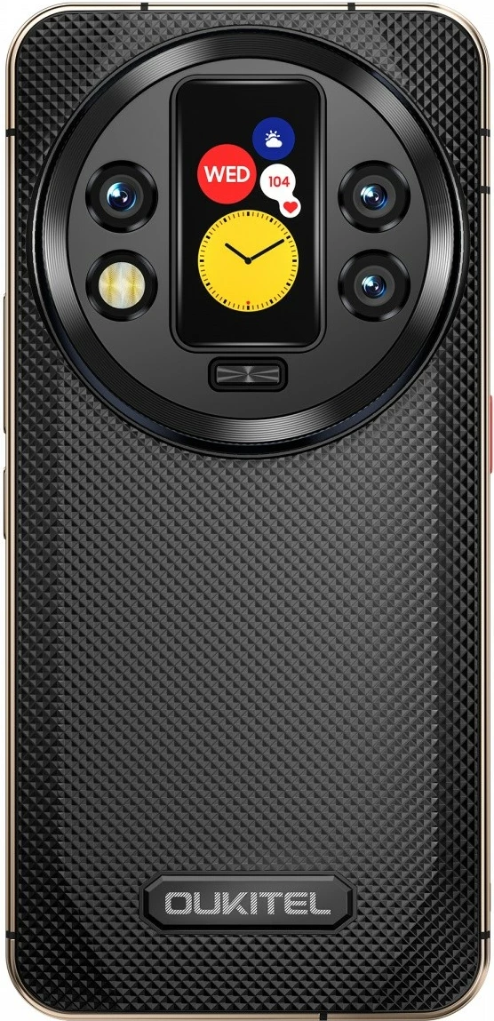 Pametni telefon odporen OUKITEL WP200 Pro 5G, 24 GB RAM, 1 TB, črn