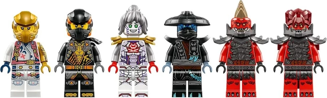 Igralni komplet LEGO NINJAGO 71834 Zane's Ultra Combiner Mech