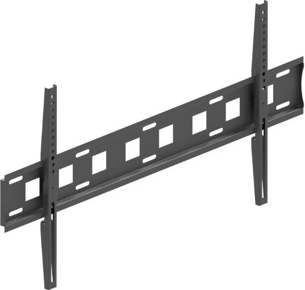 Stenski nosilec za TV/monitor Edbak FSM180, 40-86 in, VESA 75x75-800x400, jeklo, črn
