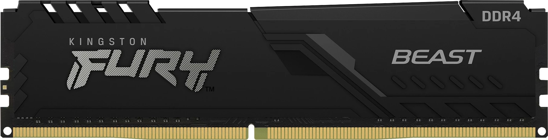 RAM pomnilnik Kingston FURY Beast 8GB 3200MT/s DDR4 CL16 DIMM, črn