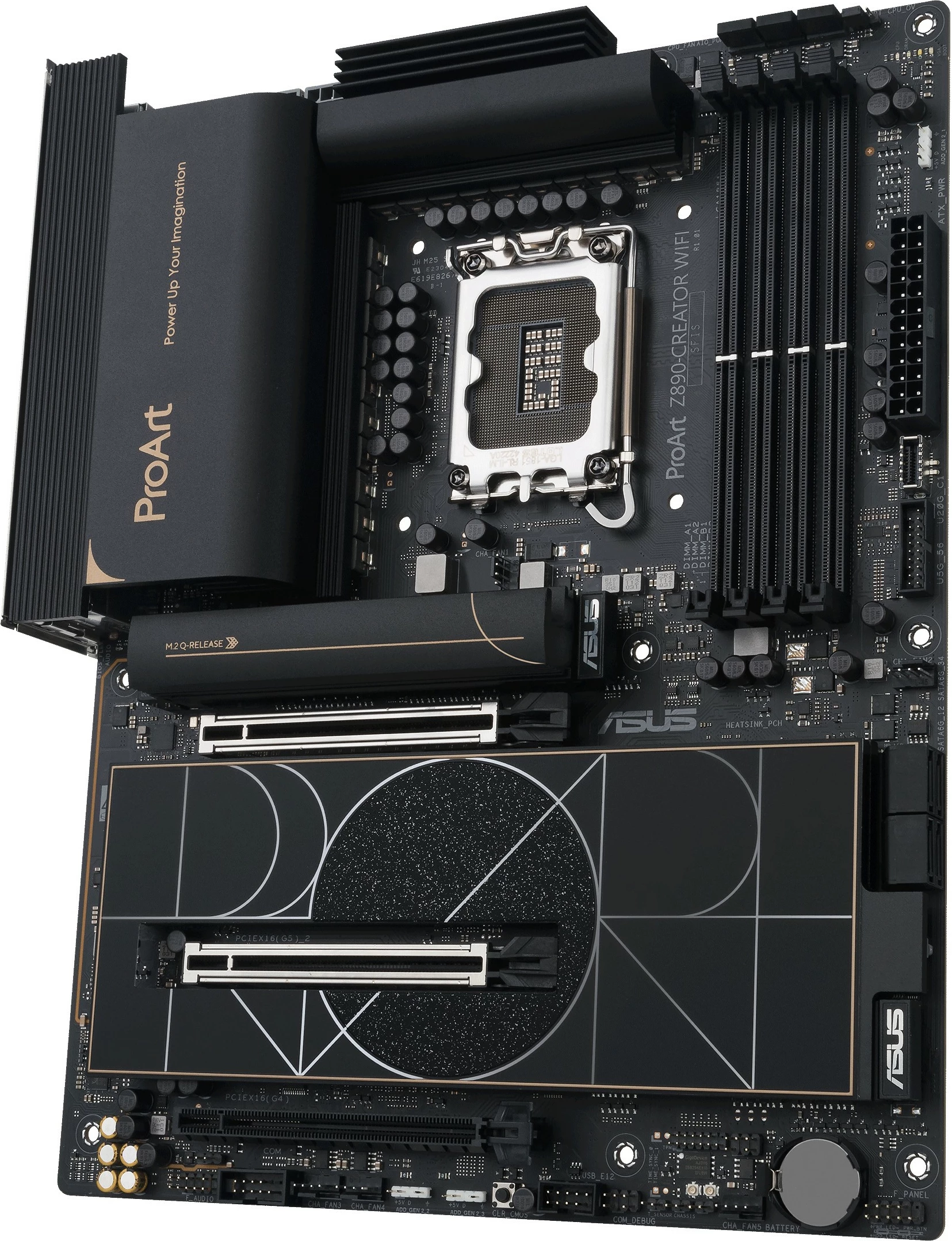Matična plošča PROART Z890-CREATOR WIFI, ASUS, Intel LGA 1851, DDR5 192 GB, črna