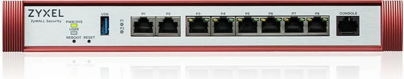 Varnostna naprava Zyxel USG FLEX 200H, 5 Gbit/s, 1,2 Gbit/s, 2000 Mbit/s, 58,75 BTU/h, IKEv2, IPSec, SSL, žično